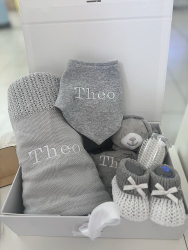 Personalised baby hamper - baby,