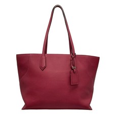Auth MOYNAT Pink Leather Tote