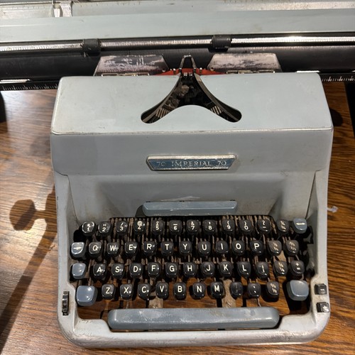 Imperial manual typewriter - manual,