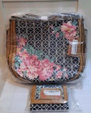 Floral Mantaray Bag & Matching