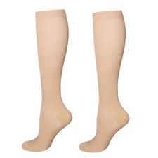 Unisex Anti Travel Miracle Flight Socks Compression Swelling Fatigue Dvt Support