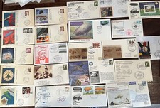 collection of 29 Graf Zeppelin Aviation WW1 interest FDC postcards with stamps
