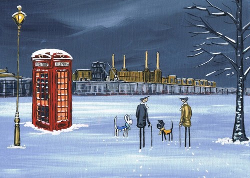 Print london the - a4, of