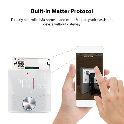 Wireless matter thermostat - wireless,