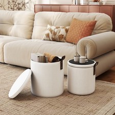 Corduroy Foot Rest Coffee