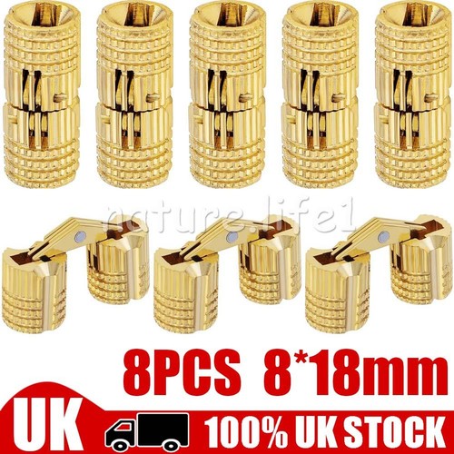 8pcs invisible barrel hinge - 8pcs,