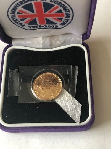2003 half gold sovereign - 2003, coin