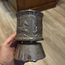 Musical Silver Plated Carousel