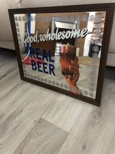 Good Wholesome Real Beer Pub Mirror 