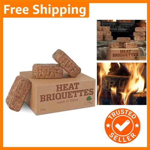 Natural wood eco briquettes - wood,