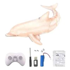 Remote Control Shark Boat RC Swimming Toy Water Spray Electric Battery Powered