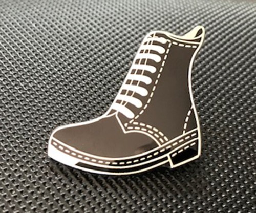 Boot doc black enamel - dm,