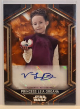 Star Wars Obi-Wan Kenobi Autograph A-VLB Vivien Lyra Blair Princess Leia #36/50