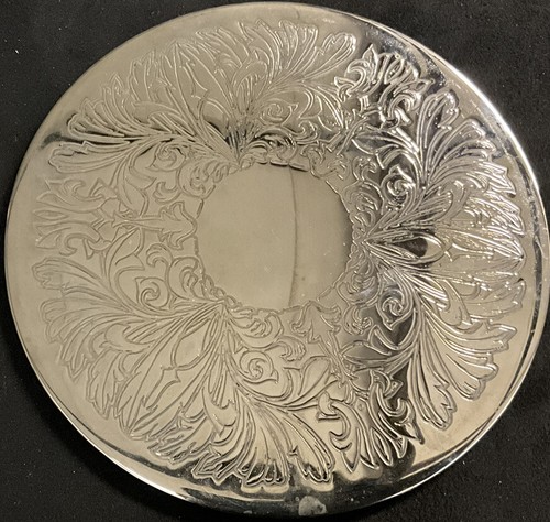 Epns round trivet plate - round,