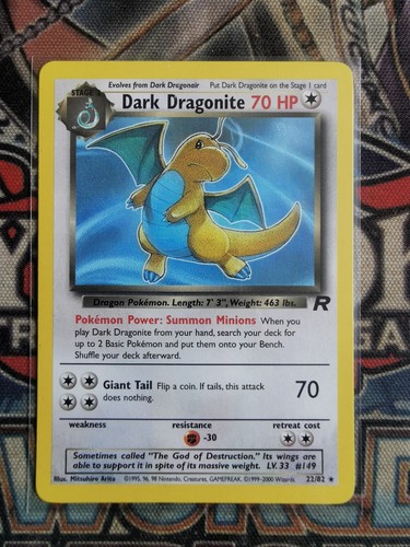 Dark dragonite non - dark,