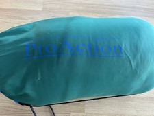 ProAction Sleeping Bag Green And Blue In Carry Bag Excellent Condition