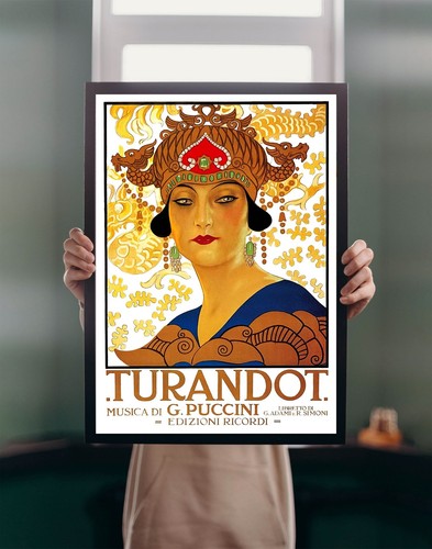 Turandot 1926 poster print - 1926,