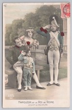 c1910 Napoleon & King of Rome Lecon de Discipline A&S 767 French Postcard