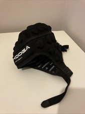 Kooga Airtech Rugby Headguard Scrum Cap Good Condition Black IRB Approved Small