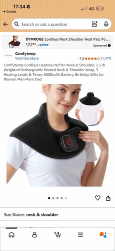 Comfytemp 5lb cordless - comfytemp,