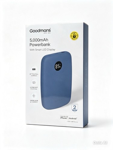 Goodmans 5000mah power bank - power,