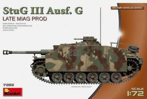 Miniart model kit 72112 - miniart, 1/72