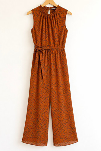 Boden brown blue floral - brown, high