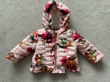Ted Baker Baby  Girls Coat Jacket Winter Coat Age 3-6 Months Worn Once VGC