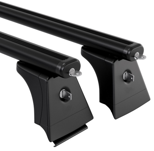 Black roof bars - black, aero