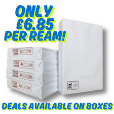 A4 WHITE PAPER PRINTER COPIER SAMPLE UP TO 5 REAMS OF 500 SHEETS  STATIONERY