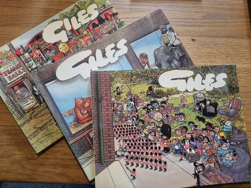 Original giles cartoon books - 3,