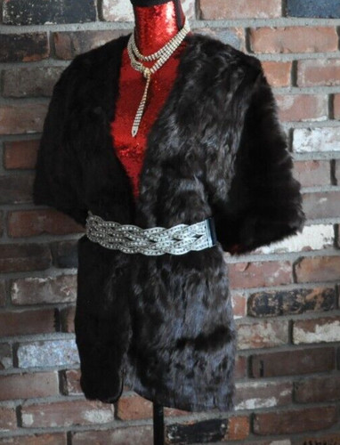 Vintage genuine ermine fur - ermine,