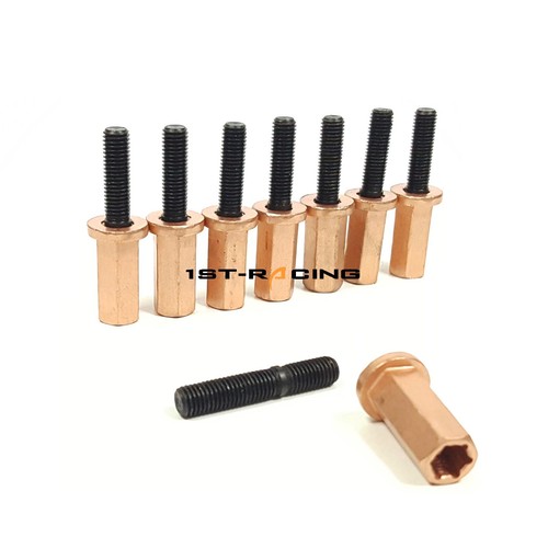 Exhaust nuts studs kit - kit, for