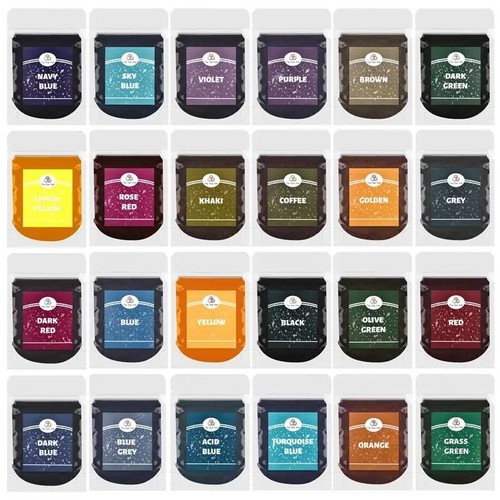 20g fabric dye - 20g, colours