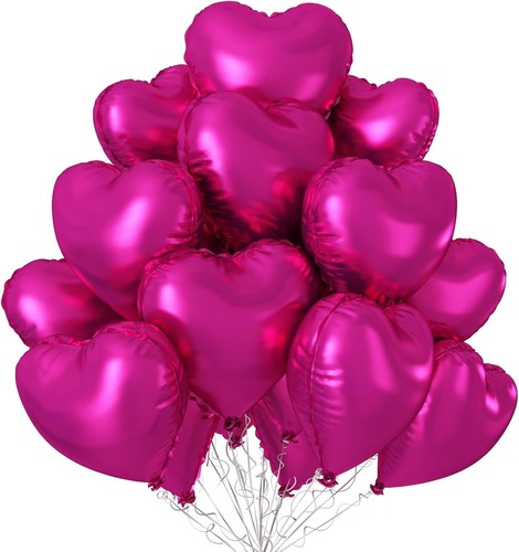 Heart foil balloons - foil,