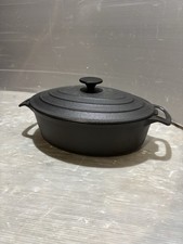 Grey Cast Iron Casserole Dish