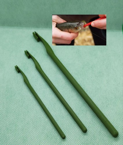Plastic disgorger fishing - disgorger, hook
