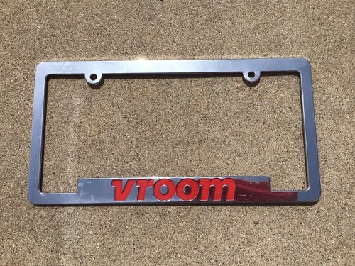 Vroom license plate frame - vroom,