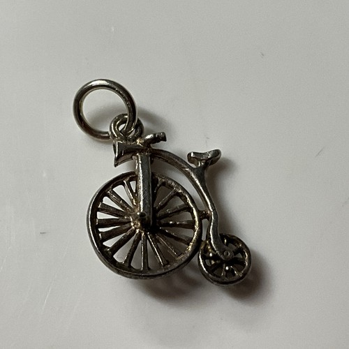 Vintage sterling silver penny - sterling,