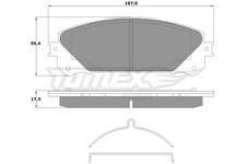 New Brake Pad Set, disc brake