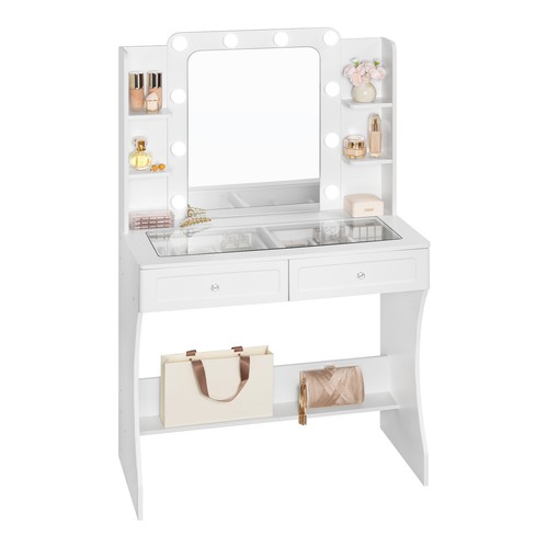 White dressing table - white, 2