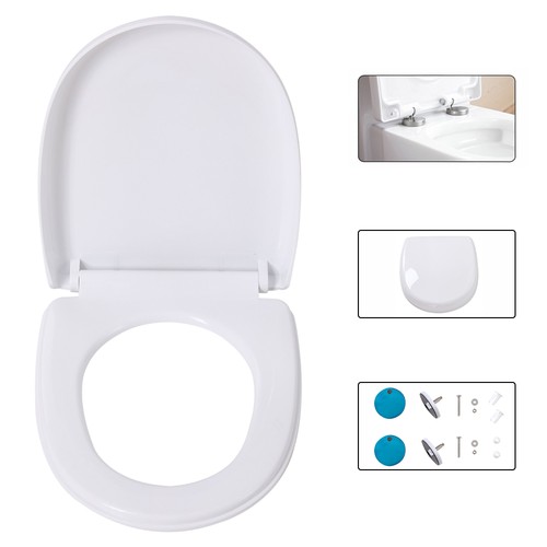 Soft close toilet seat - seat, shape