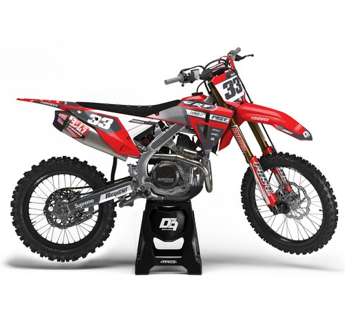 Honda motocross decals - motocross,