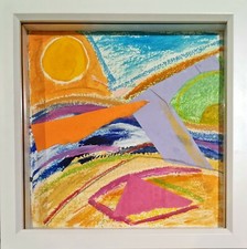 ABSTRACT SEASCAPE COLLAGE