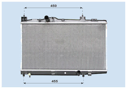Yaris sport 8vvti radiator - yaris, t