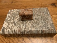 Antique Art Deco Marble Desk