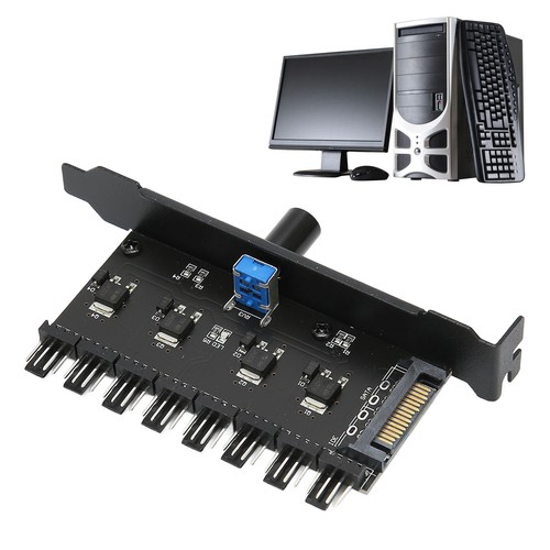 Fan hub channels knob - 8,