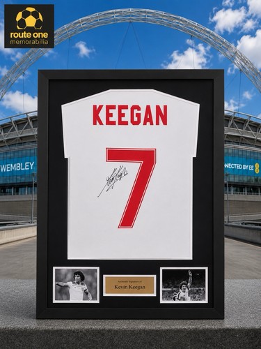 Signed framed kevin keegan - signed,