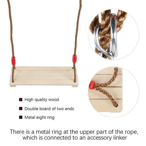 Hanging wooden swings outdoor - swings,