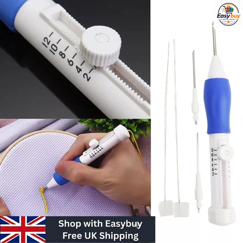 Embroidery punch needle kit - embroidery,